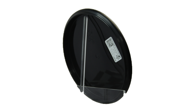 Pie Pan Discs RAW X Pie Pan Eggs-Out Twice Baked Bagger Putter Back View