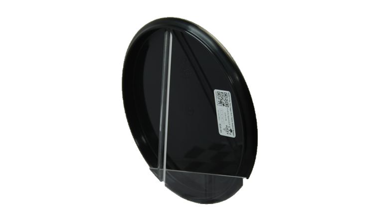 Pie Pan Discs RAW X Pie Pan Eggs-Out Twice Baked Bagger Putter Back View
