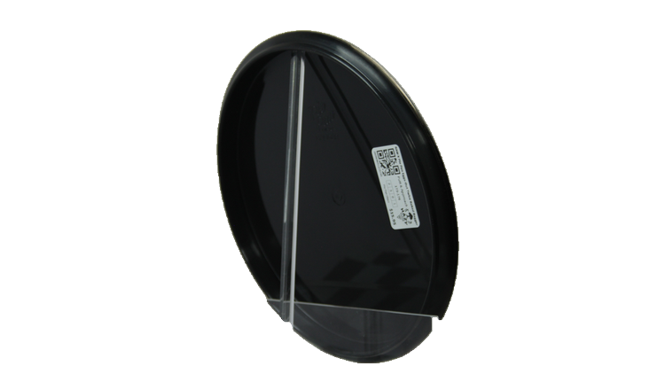 Pie Pan Discs RAW X Pie Pan Eggs-Out Twice Baked Bagger Putter Back View