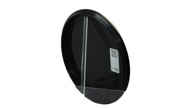 Pie Pan Discs RAW X Pie Pan Eggs-Out Twice Baked Bagger Putter Back View