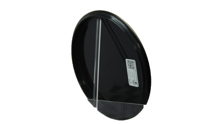 Pie Pan Discs RAW X Pie Pan Eggs-Out Twice Baked Bagger Putter Back View