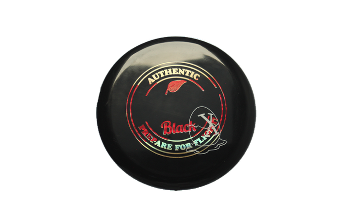 Pie Pan Discs RAW X Pie Pan Eggs-Out Twice Baked Bagger Putter Front View