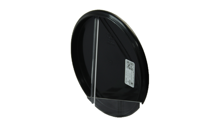 Pie Pan Discs RAW X Pie Pan Eggs-Out Twice Baked Bagger Putter Back View