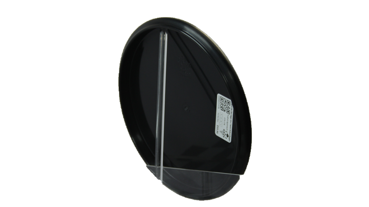 Pie Pan Discs RAW X Pie Pan Eggs-Out Twice Baked Bagger Putter Back View
