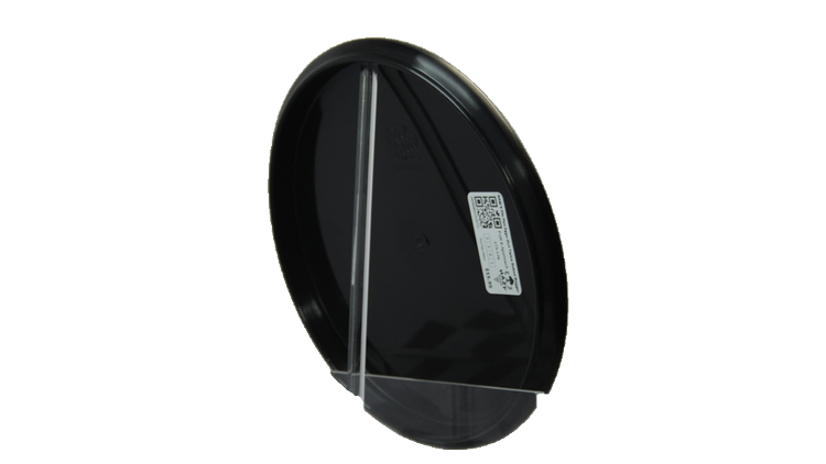 Pie Pan Discs RAW X Pie Pan Eggs-Out Twice Baked Bagger Putter Back View