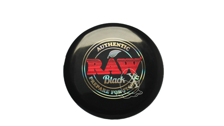 Pie Pan Discs RAW X Pie Pan Eggs-Out Twice Baked Bagger Putter Front View