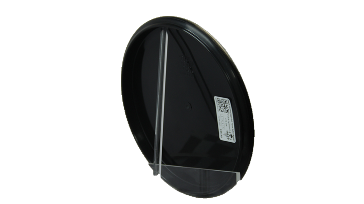 Pie Pan Discs RAW X Pie Pan Eggs-Out Twice Baked Bagger Putter Back View
