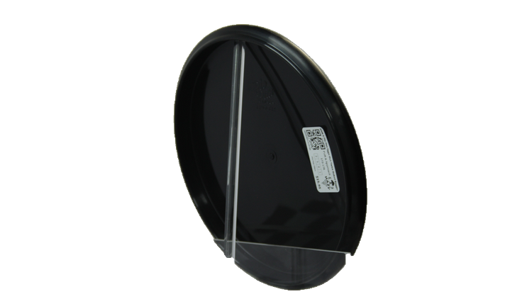 Pie Pan Discs RAW X Pie Pan Eggs-Out Twice Baked Bagger Putter Back View