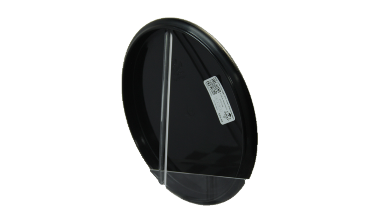 Pie Pan Discs RAW X Pie Pan Eggs-Out Twice Baked Bagger Putter Back View