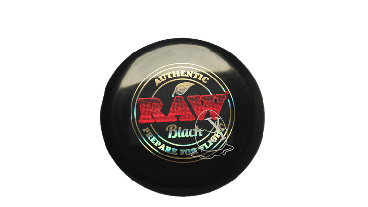 Pie Pan Discs RAW X Pie Pan Eggs-Out Twice Baked Bagger Putter Front View