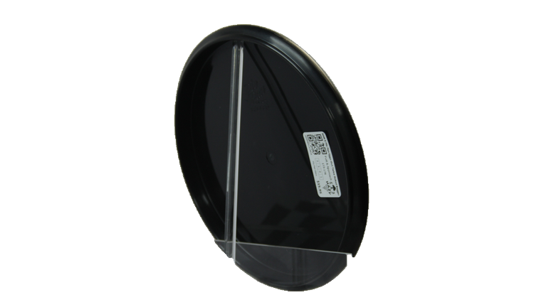 Pie Pan Discs RAW X Pie Pan Eggs-Out Twice Baked Bagger Putter Back View