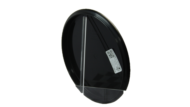 Pie Pan Discs RAW X Pie Pan Eggs-Out Twice Baked Bagger Putter Back View