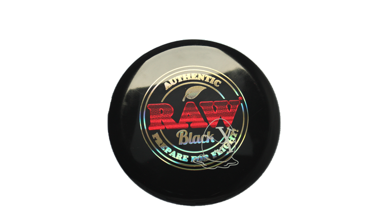 Pie Pan Discs RAW X Pie Pan Eggs-Out Twice Baked Bagger Putter Front View