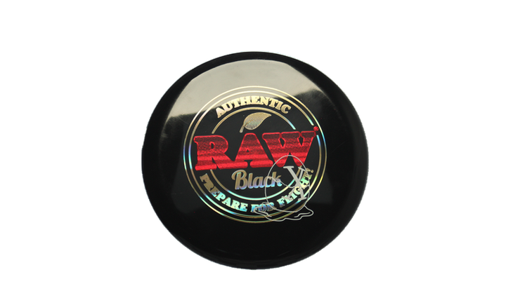 Pie Pan Discs RAW X Pie Pan Eggs-Out Twice Baked Bagger Putter Front View