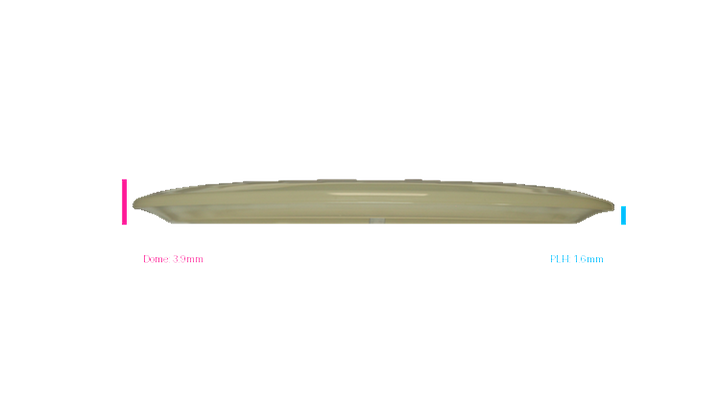 Discraft 2026 SBO Glo Z Cicada Fairway Driver Profile View