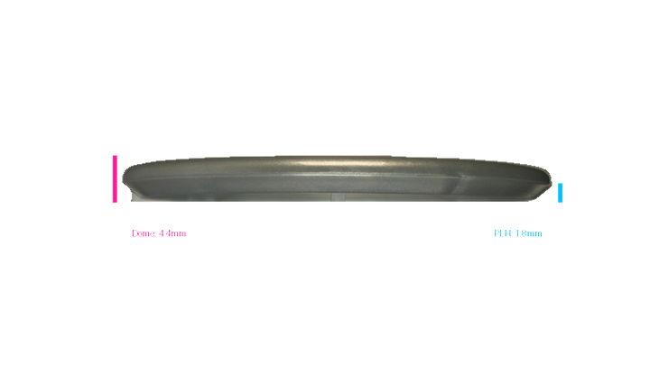 Discraft 2026 SBO Z Metallic Zone Putter Profile View