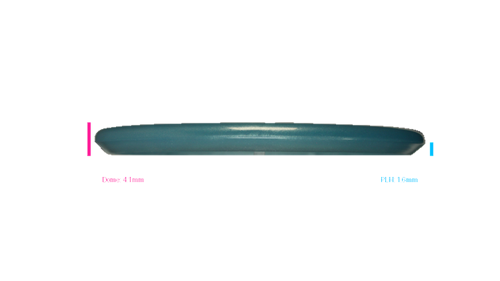 Discraft 2026 SBO Z Metallic Zone Putter Profile View