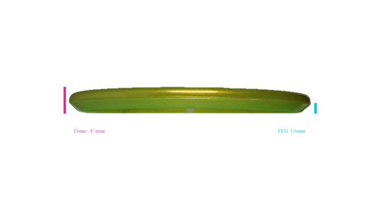 Discraft 2026 SBO Z Metallic Zone Putter Profile View