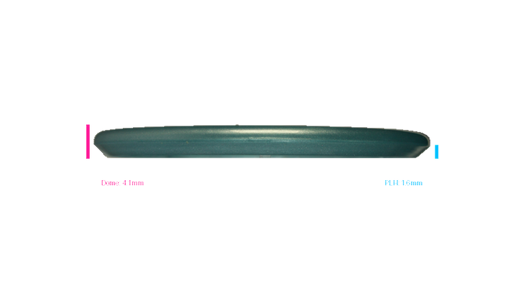 Discraft 2026 SBO Z Metallic Zone Putter Profile View