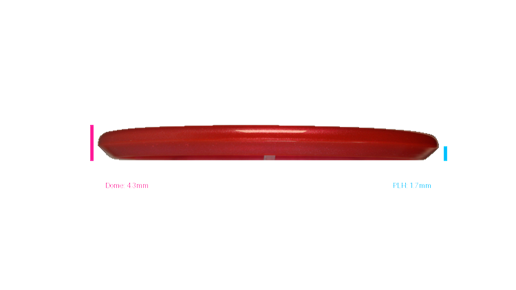 Discraft 2026 SBO Z Metallic Zone Putter Profile View