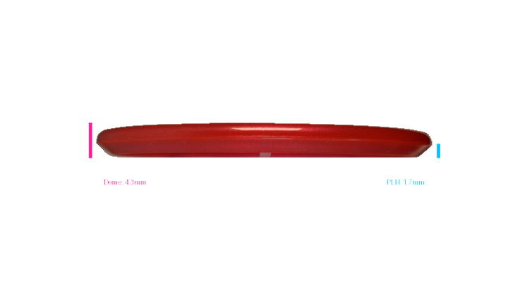 Discraft 2026 SBO Z Metallic Zone Putter Profile View