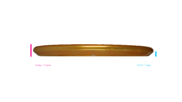 Discraft 2026 SBO Z Metallic Zone Putter Profile View