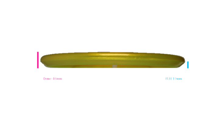 Discraft 2026 SBO Z Metallic Zone Putter Profile View
