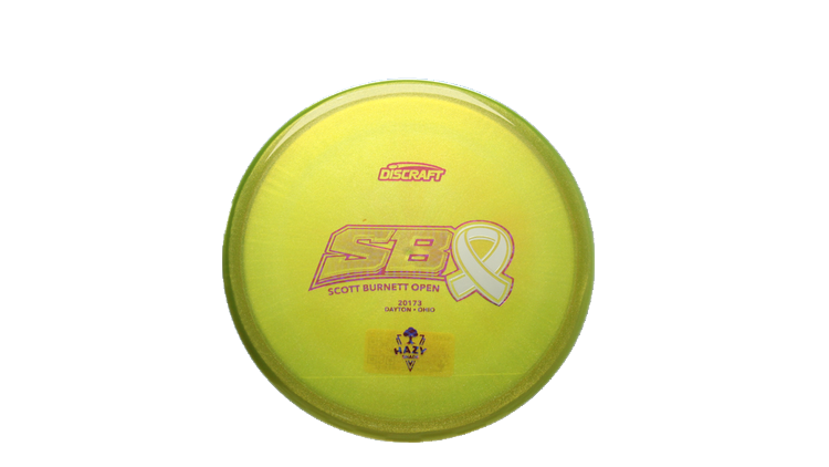 Discraft 2026 SBO Z Metallic Zone Putter Front View