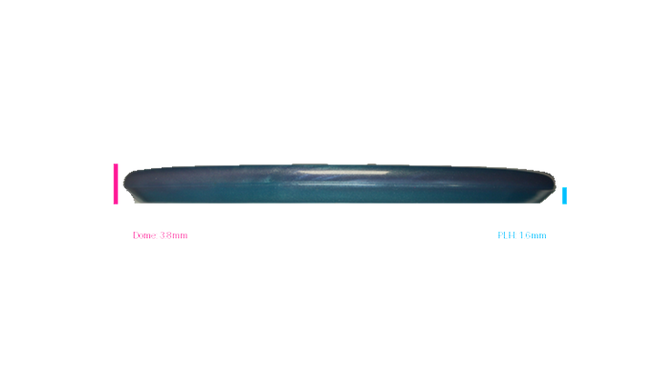 Discraft 2026 SBO Z Metallic Zone Putter Profile View