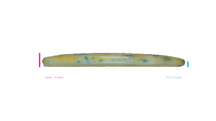 Discraft 2026 SBO Jawbreaker Z FLX Sol Midrange Profile View
