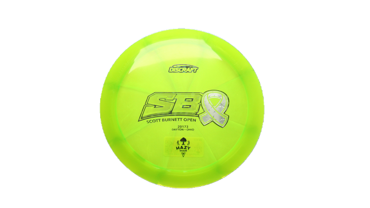 Discraft 2026 SBO Z Swirl Thrasher Distance Driver Front View