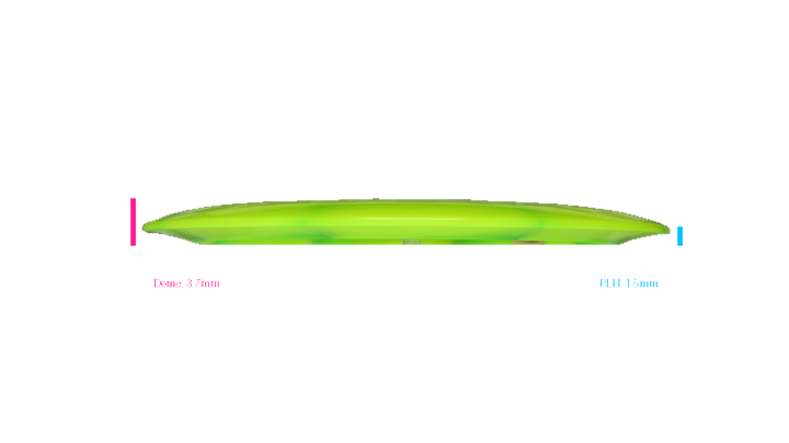 Discraft 2026 SBO Z Swirl Thrasher Distance Driver Profile View
