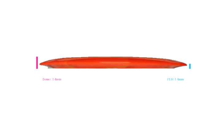 Discraft 2026 SBO Z Swirl Thrasher Distance Driver Profile View