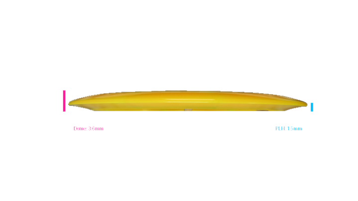 Discraft 2026 SBO Z Swirl Thrasher Distance Driver Profile View