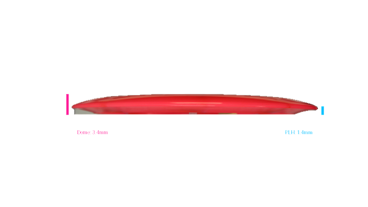 Discraft 2026 SBO Z Swirl Thrasher Distance Driver Profile View