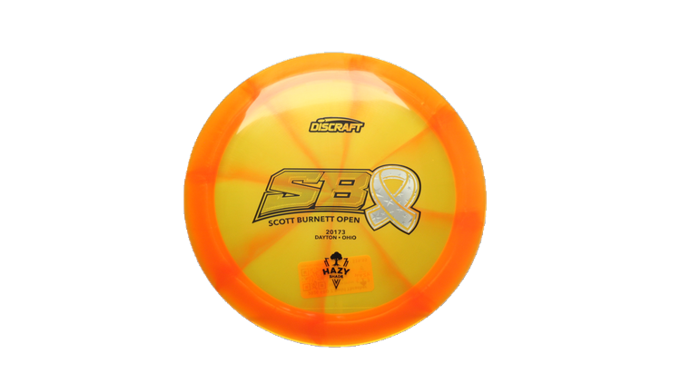 Discraft 2026 SBO Z Swirl Thrasher Distance Driver Front View
