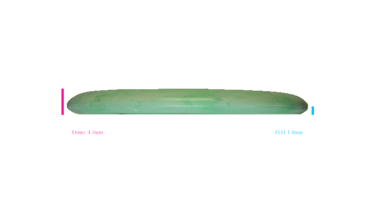 Discraft 2026 SBO Paige Pierce Fierce Putter Profile View