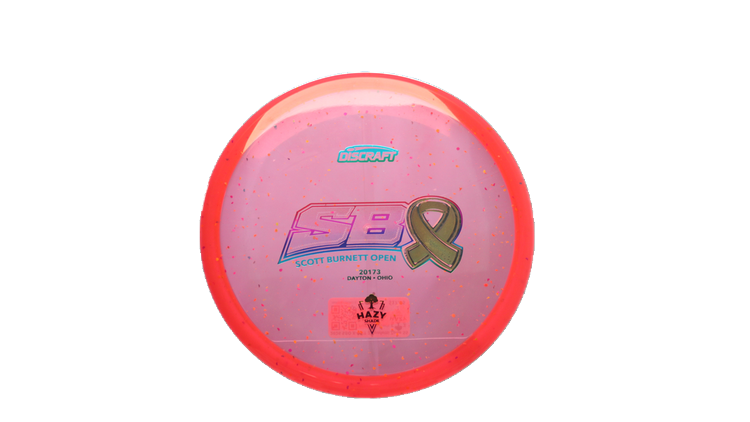 Discraft 2026 SBO X-OUT Z Confetti Zone SS Putter Front View