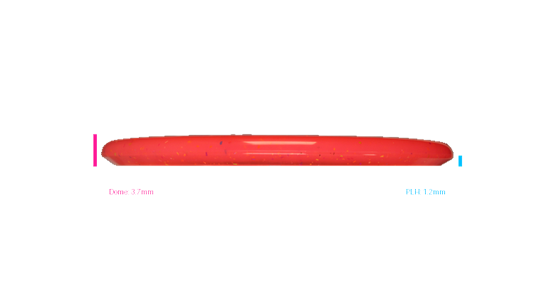 Discraft 2026 SBO X-OUT Z Confetti Zone SS Putter Profile View