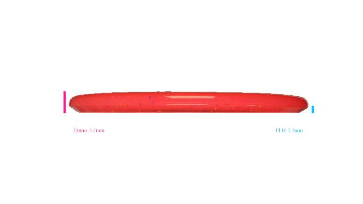 Discraft 2026 SBO X-OUT Z Confetti Zone SS Putter Profile View