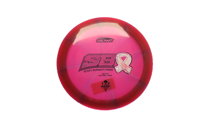 Discraft 2026 SBO X-OUT Z Swirl Thrasher Distance Driver Front View