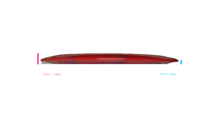 Discraft 2026 SBO X-OUT Z Swirl Thrasher Distance Driver Profile View