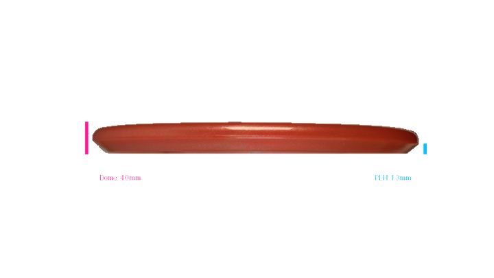 Discraft 2026 SBO X-OUT Z Metallic Zone Putter Profile View