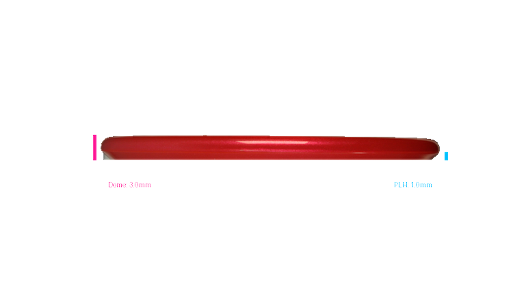 Discraft 2026 SBO X-OUT Z Metallic Zone Putter Profile View
