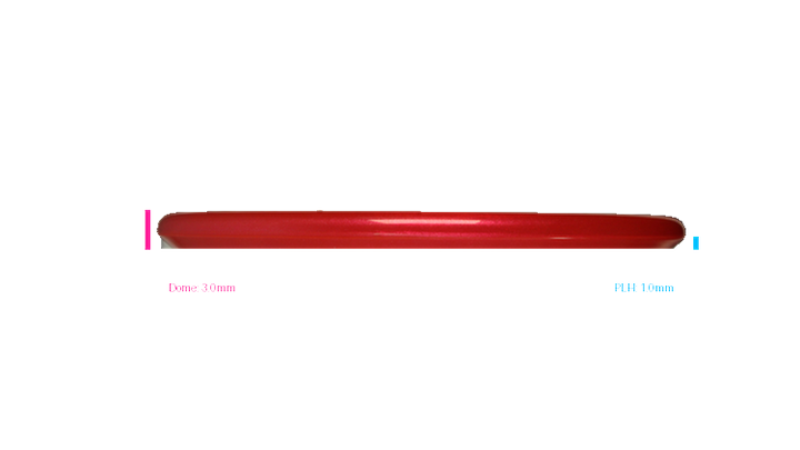 Discraft 2026 SBO X-OUT Z Metallic Zone Putter Profile View