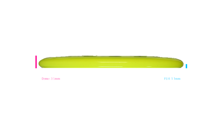 Latitude 64 2026 Lauri Lehtinen Team Series Opto-X Sparkle Pure Putter Profile View