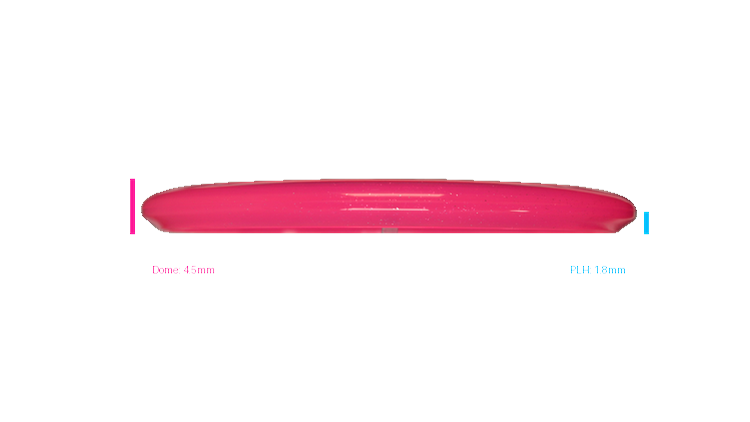 Latitude 64 2026 Lauri Lehtinen Team Series Opto-X Sparkle Pure Putter Profile View