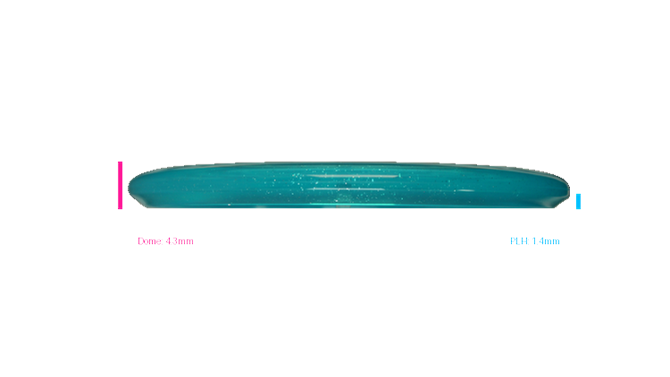 Latitude 64 2026 Lauri Lehtinen Team Series Opto-X Sparkle Pure Putter Profile View