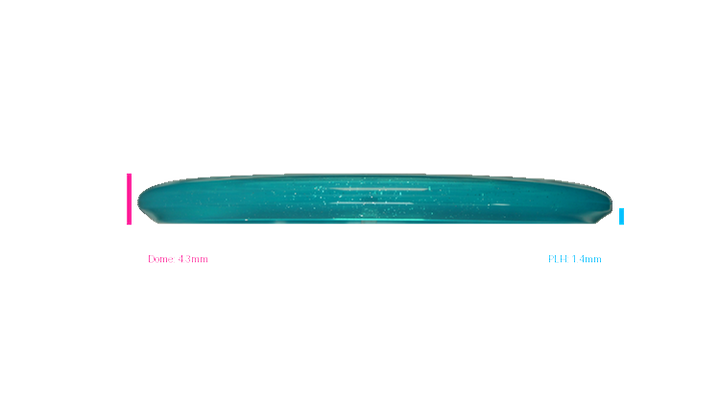 Latitude 64 2026 Lauri Lehtinen Team Series Opto-X Sparkle Pure Putter Profile View