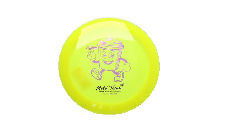 Kastaplast 2026 Dani K. Hart Mold Team K1 Hard Vass Distance Driver Front View